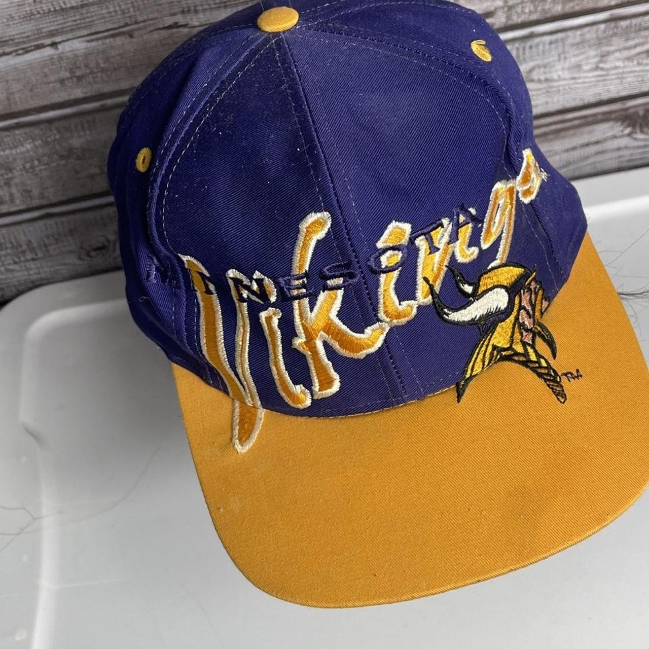 Vintage Logo 7 Minnesota Vikings Hat! Condition: - Depop