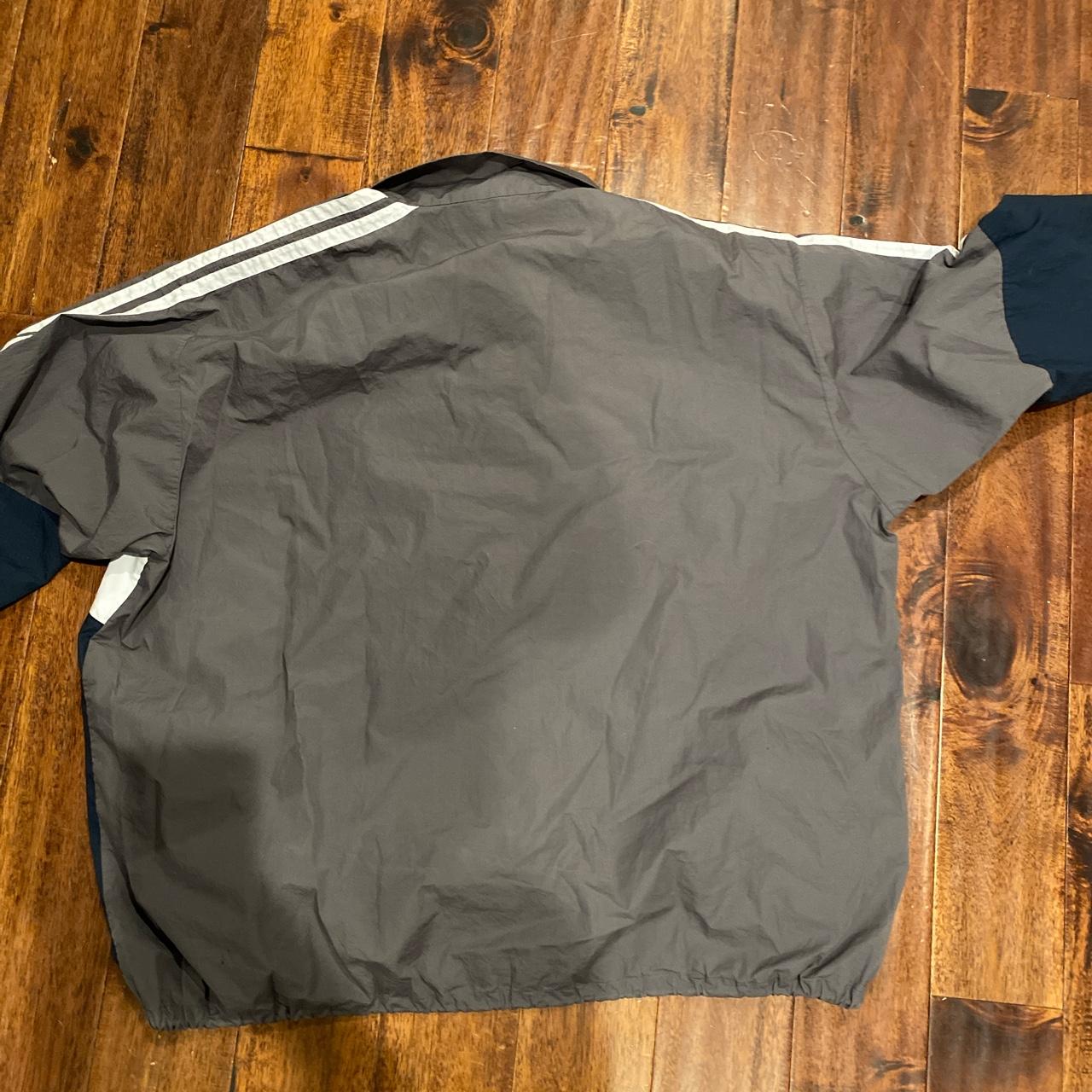 balenciaga windbreaker navy