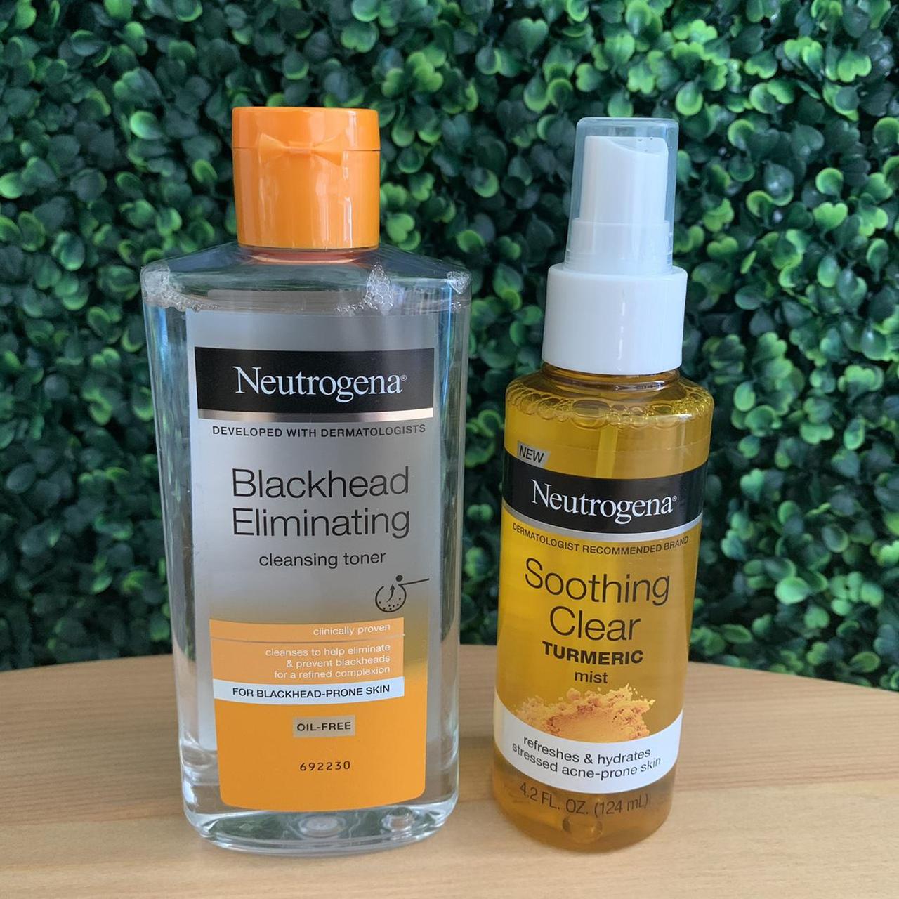 Neutrogena Orange And Black Skincare Depop