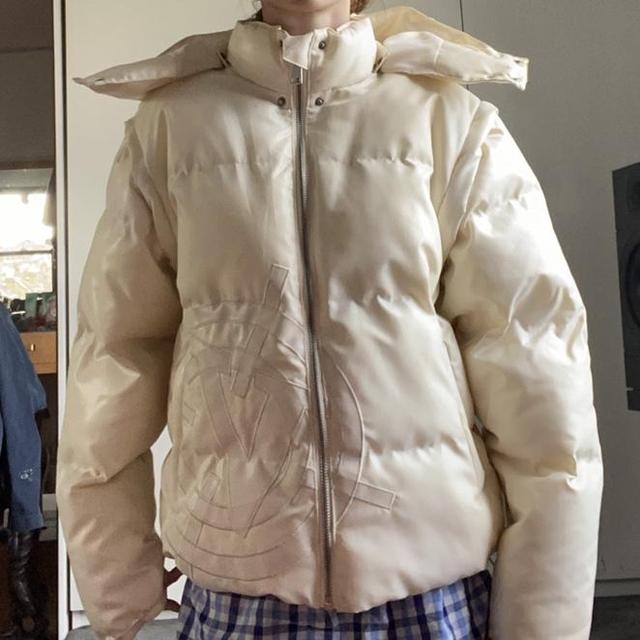 Louis Vuitton Reversible Monogram Puffer Jacket  - Depop