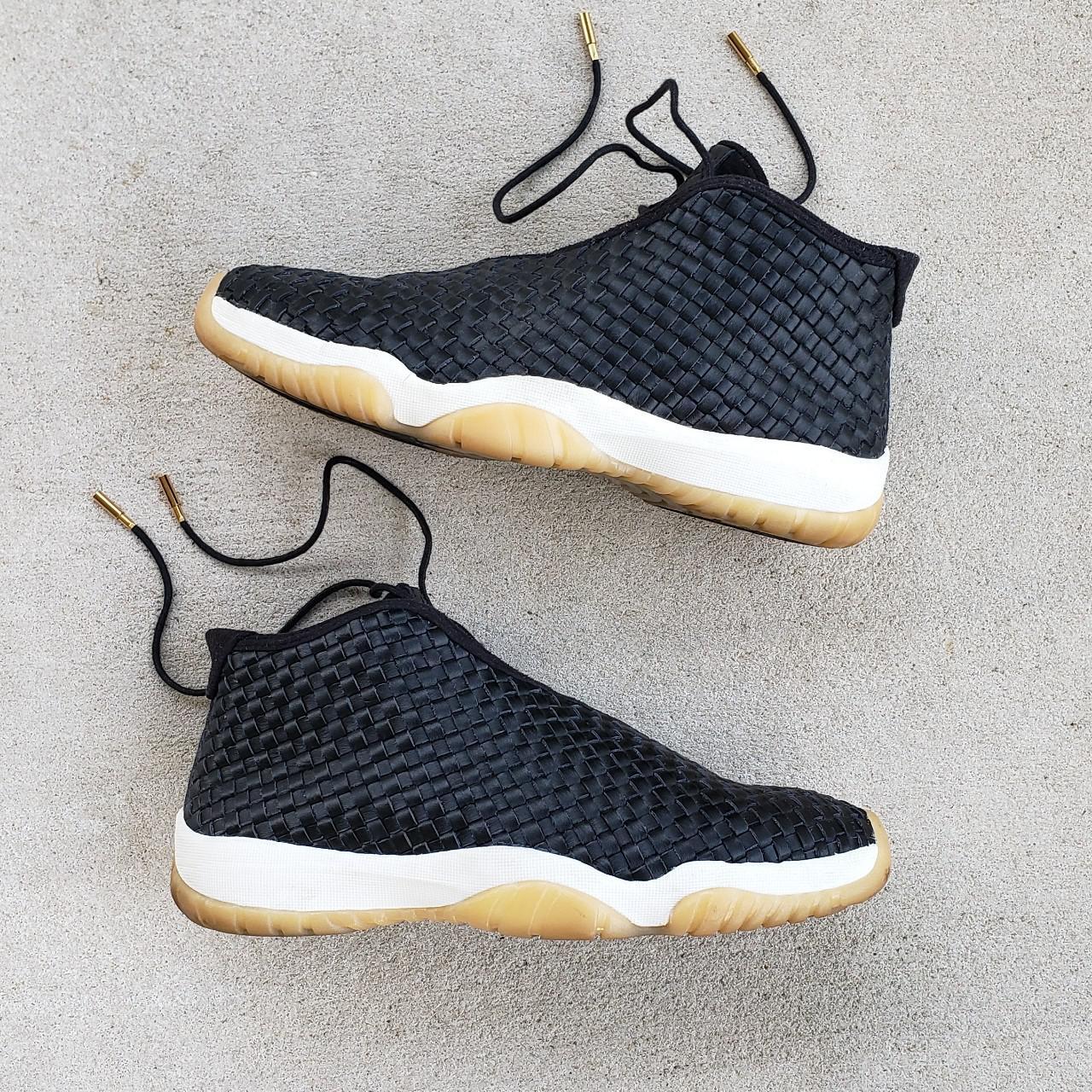 Air jordan store future black leather