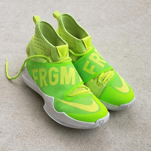 Nike FRAGMENT Zoom Hyper Rev 2016 in volt/white.... - Depop