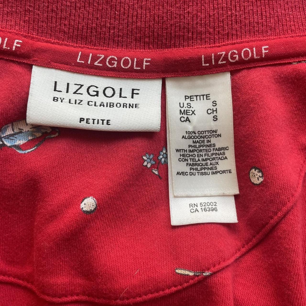 Liz on sale golf shirt