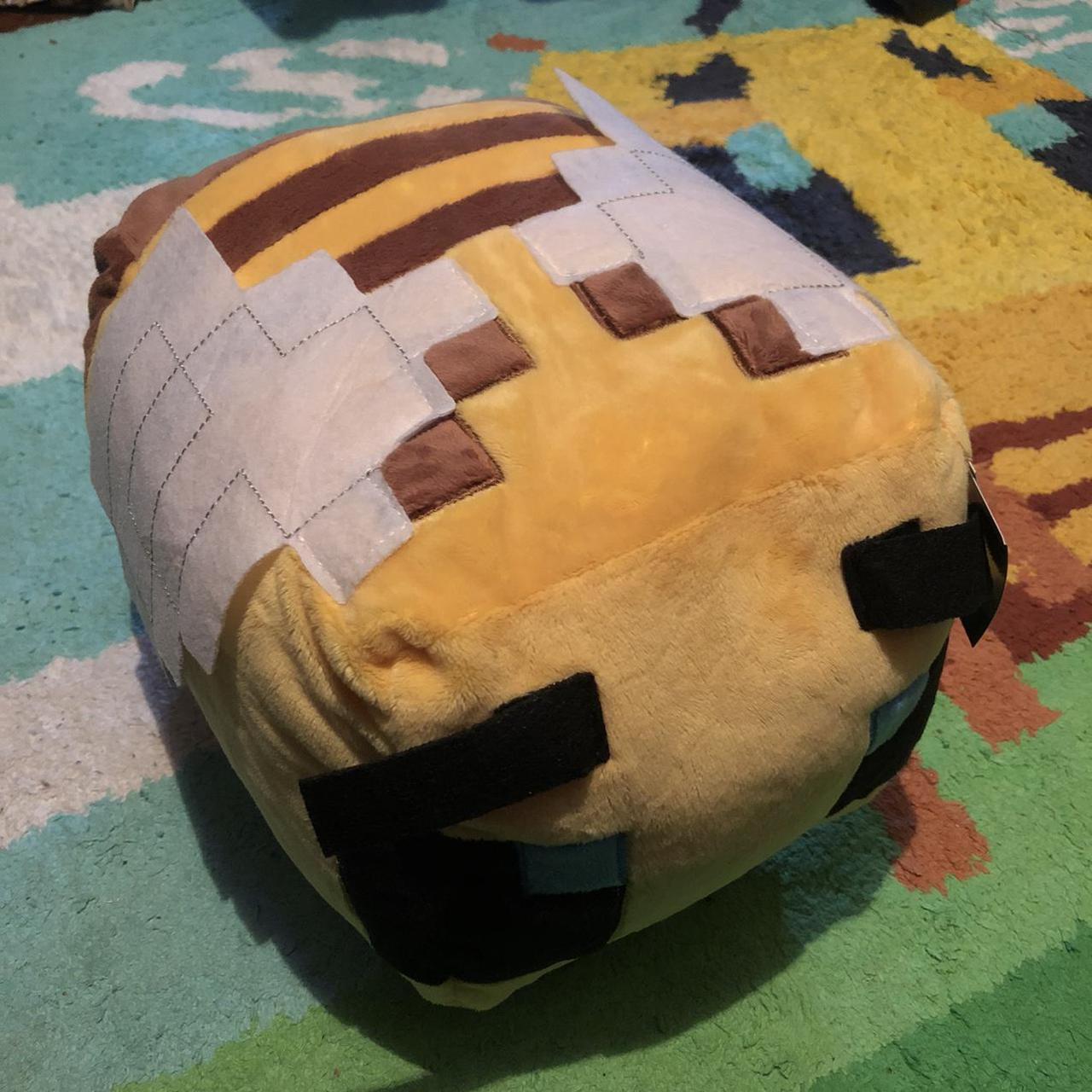 Adorable medium large 12” Minecraft Bumble Bee Plush... - Depop