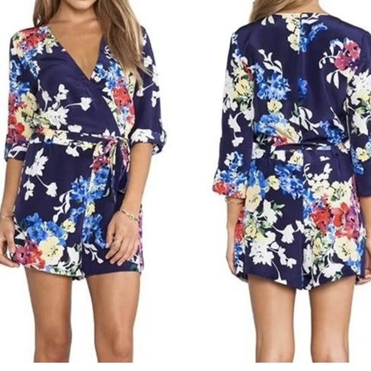 Yumi Kim Women's multi Playsuitromper Depop