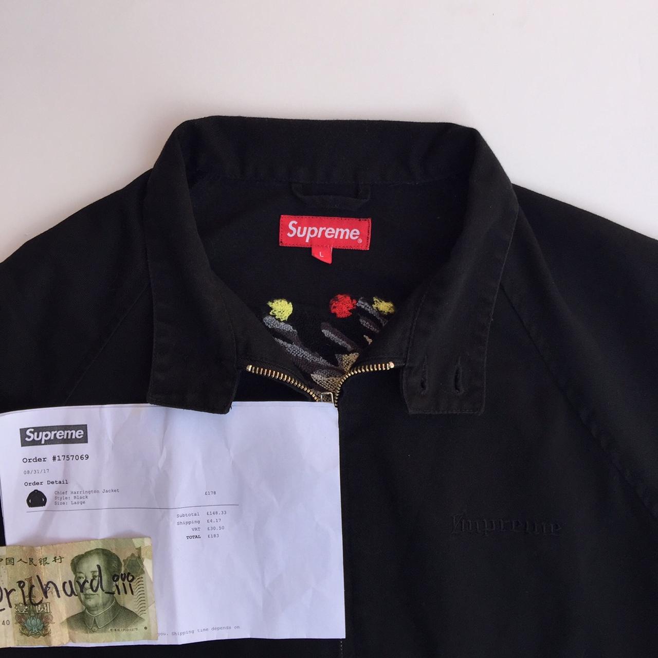 Supreme chief Harrington work jacket. , Black CW,...