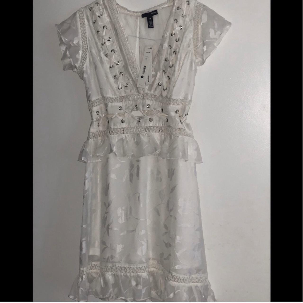 White dress - Depop