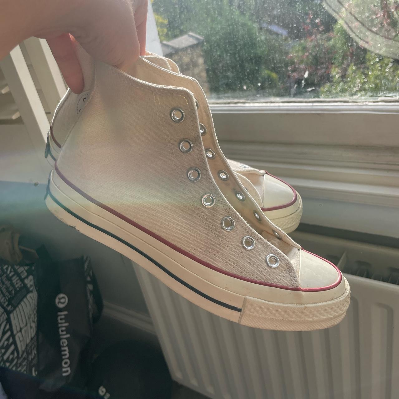 cream converse size 6