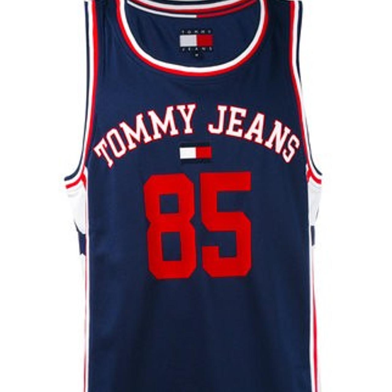 Tommy hilfiger clearance basketball jersey