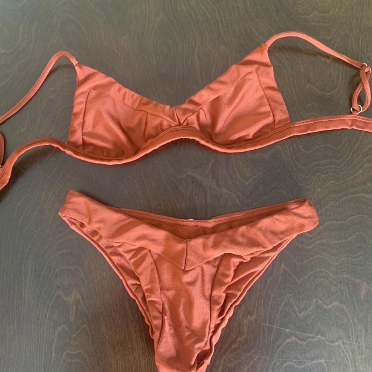 Women S Burgundy Bikinis And Tankini Sets Depop