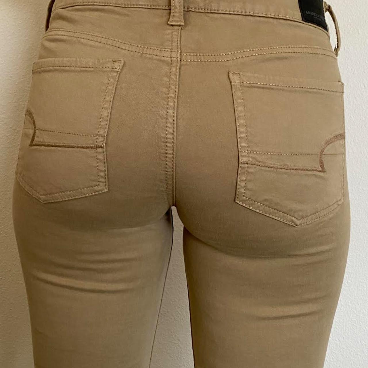 beige skinny stretchy jeans. brand new #AmericanEagle - Depop