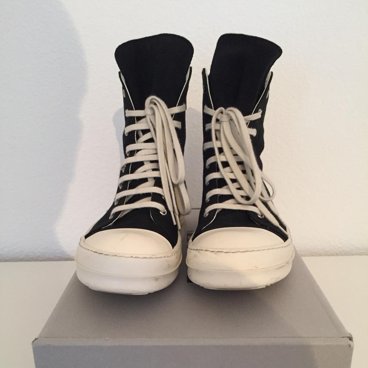 Rick Owens Ramones low i'm so sorry i beat up your - Depop