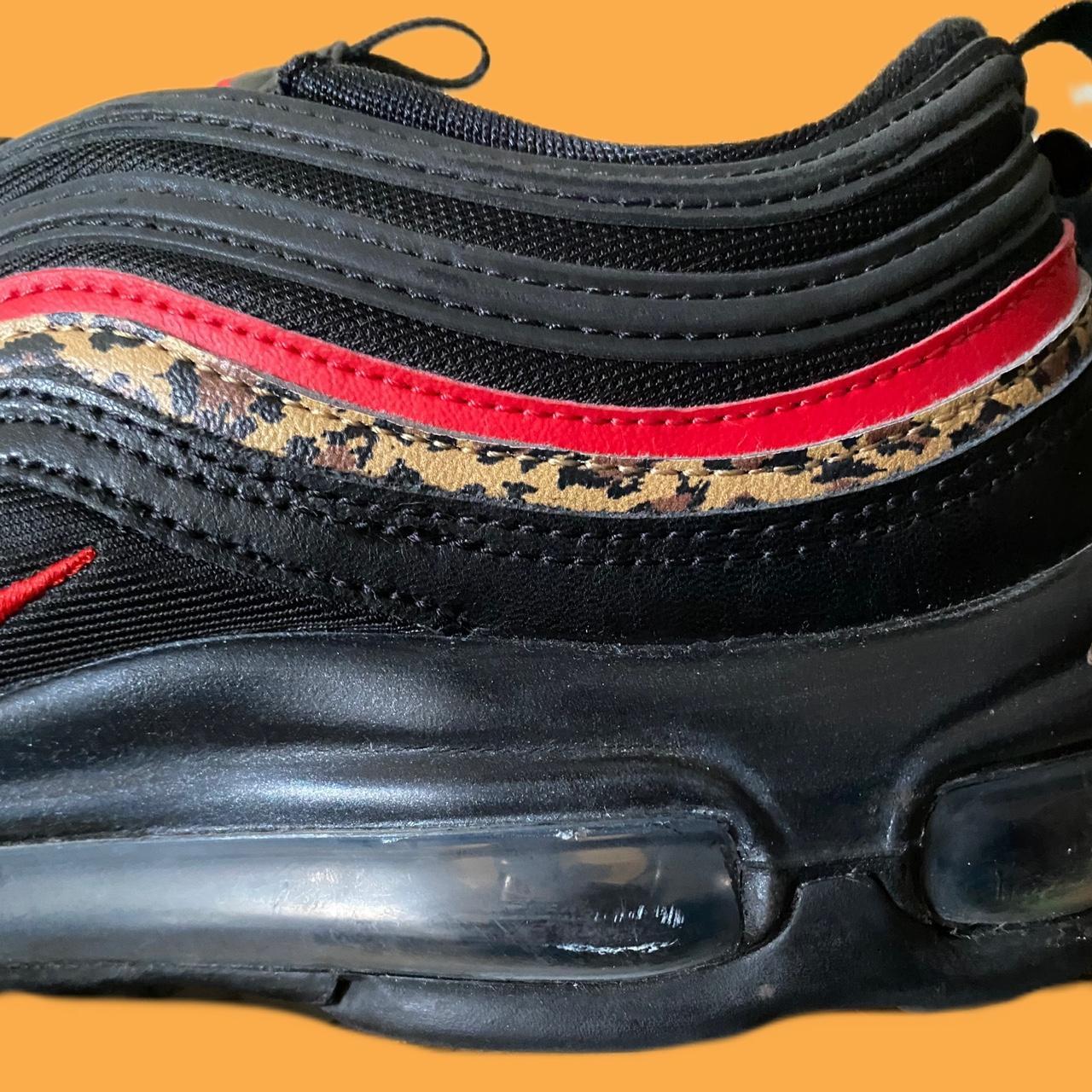 black red and leopard print 97s