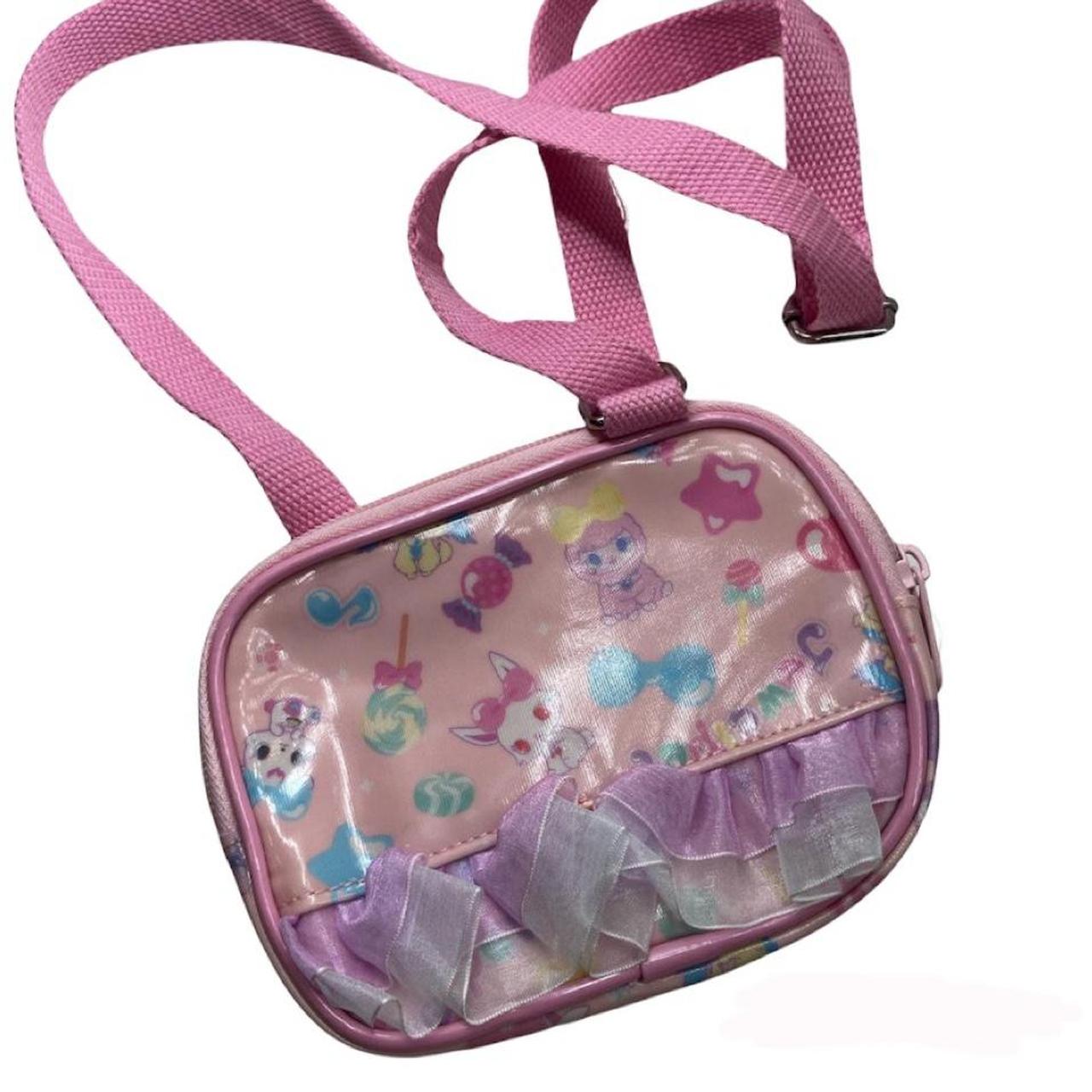 Rare!! Sanrio Jewelpet mini pink purse! So tiny and... - Depop