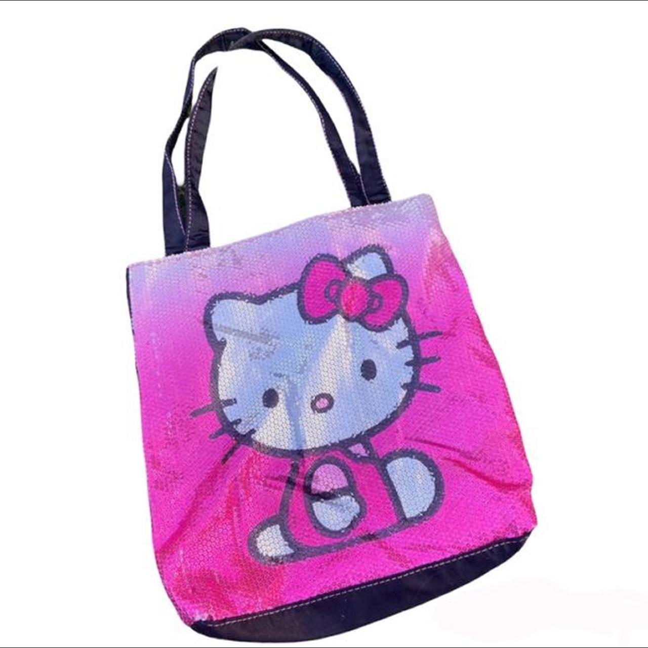 Hello Kitty mini sequence tote bag! So adorable!... - Depop