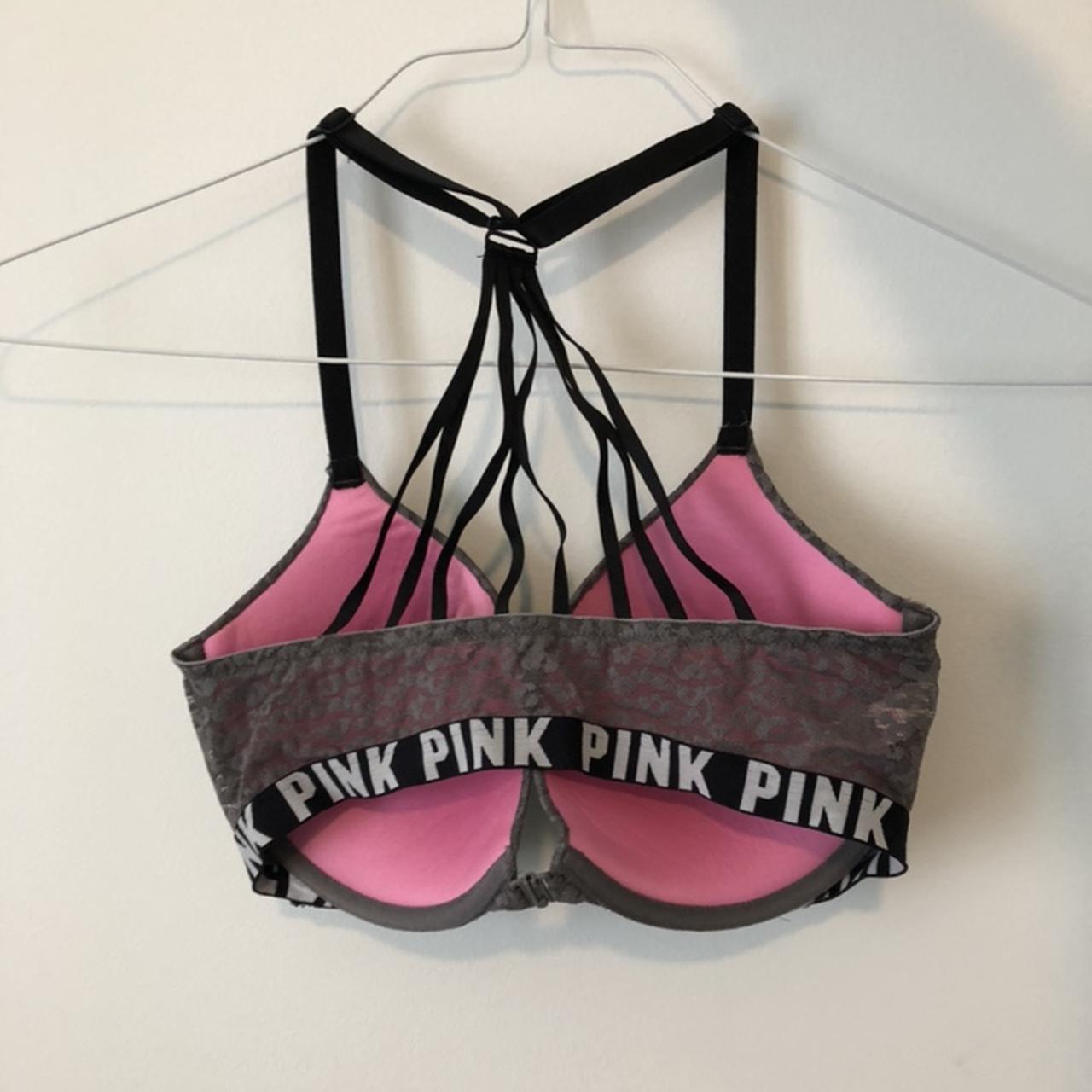 Perfect condition Pink by Victoria's Secret bras. - Depop