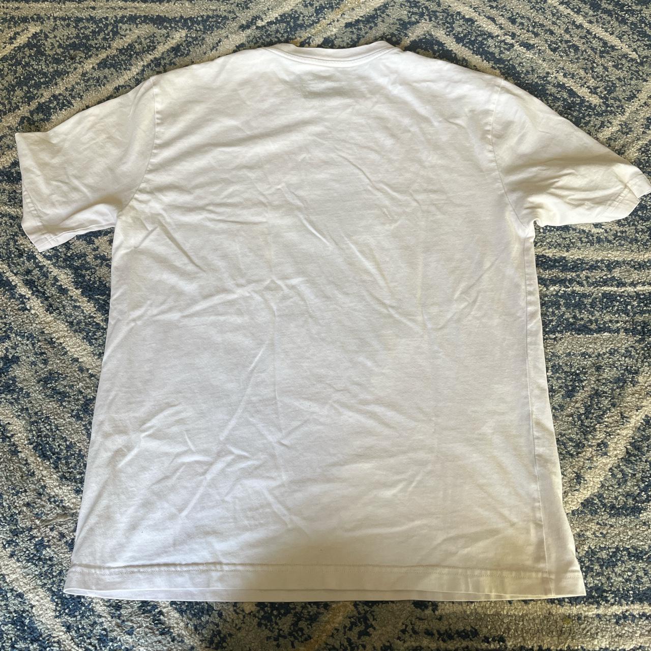 Vintage white raptors shirt Medium - Depop