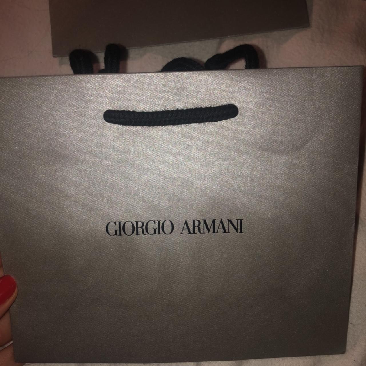 Authentic Giorgio Armani Fragrance bags NEVER BEEN Depop