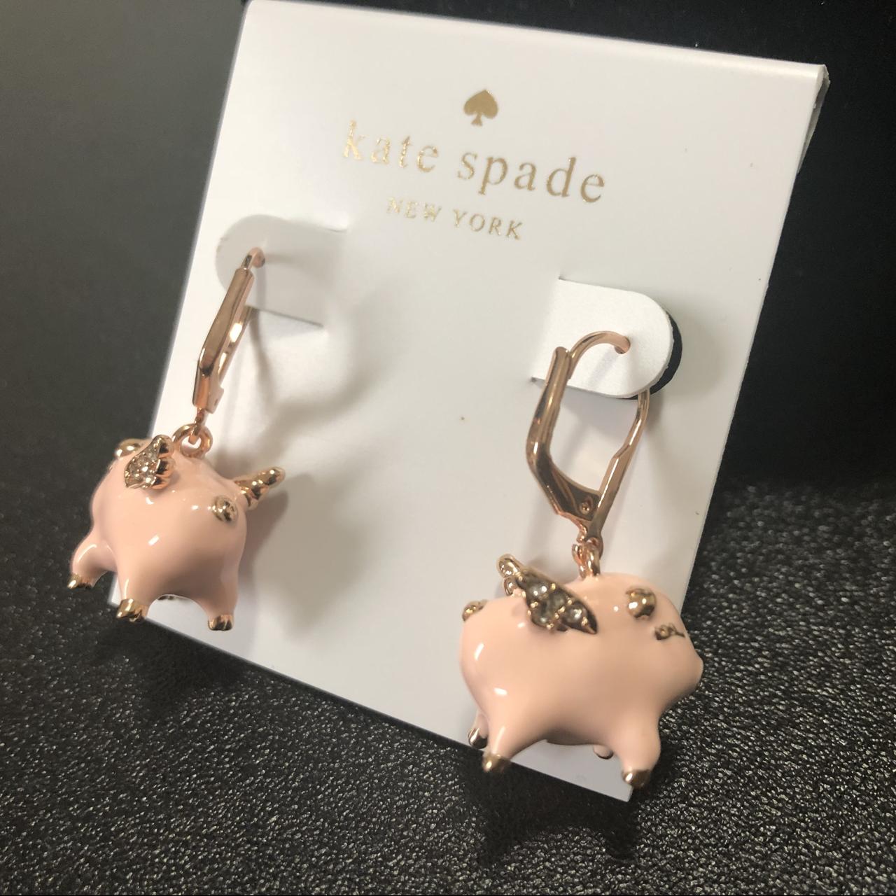 Kate spade discount pig earrings