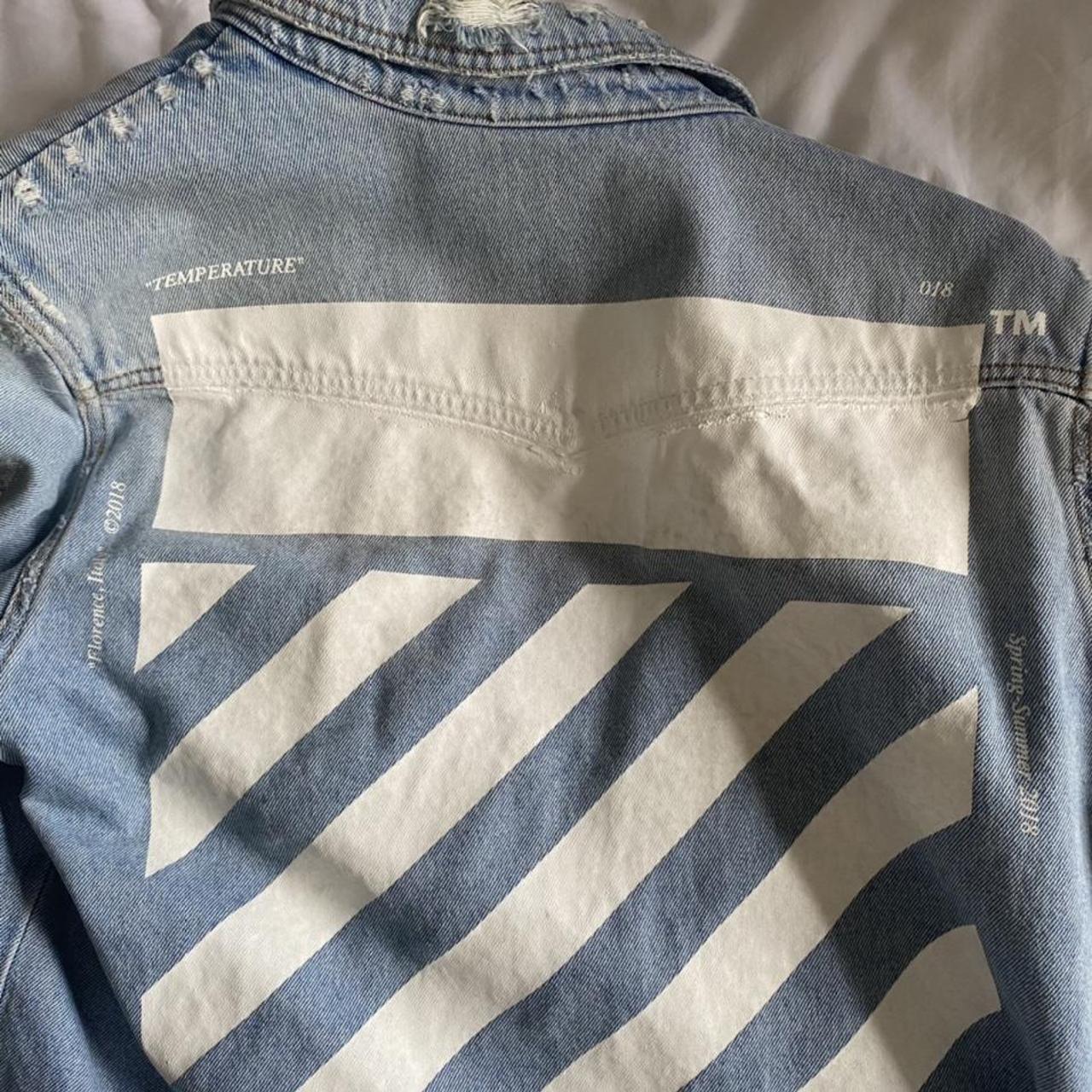 White denim jacket outlet 2018