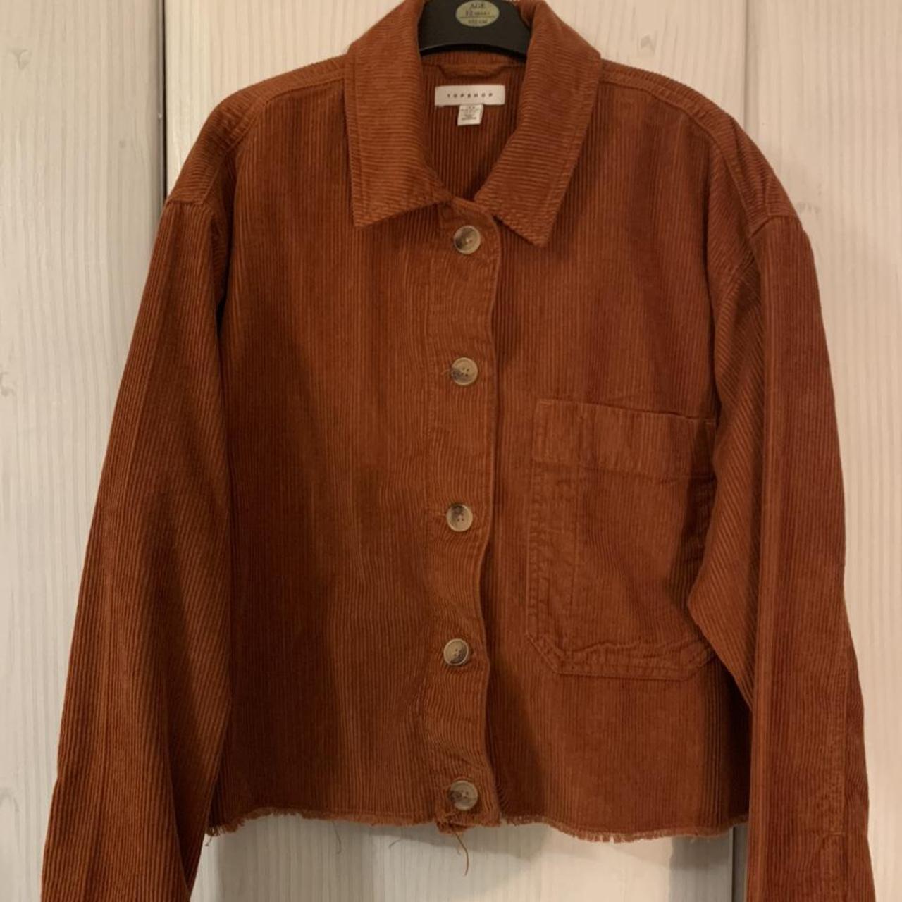 corduroy jacket burnt orange