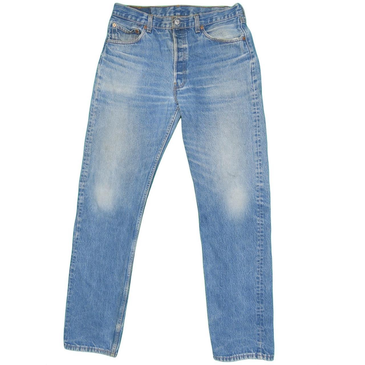 Vintage Levis 501 Jeans 32x34 100% cotton made in... - Depop
