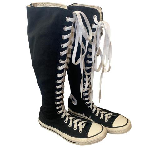 high top knee converse