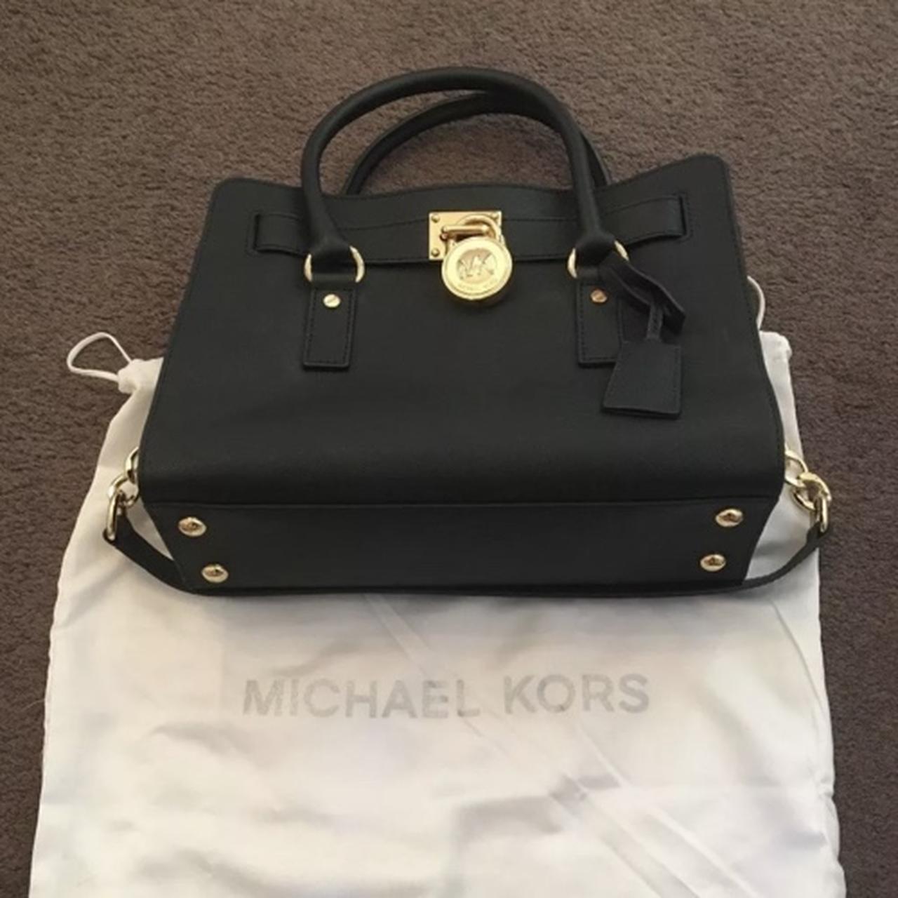 Michael Kors Hamilton bag, used only ONCE! In - Depop
