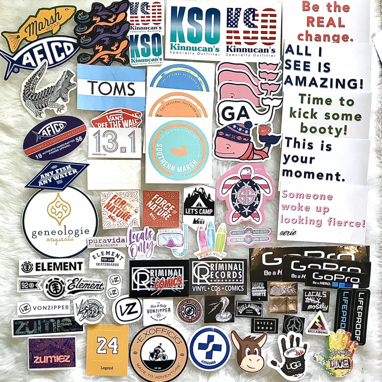 A bunch of random stickers that I'm trying to get - Depop