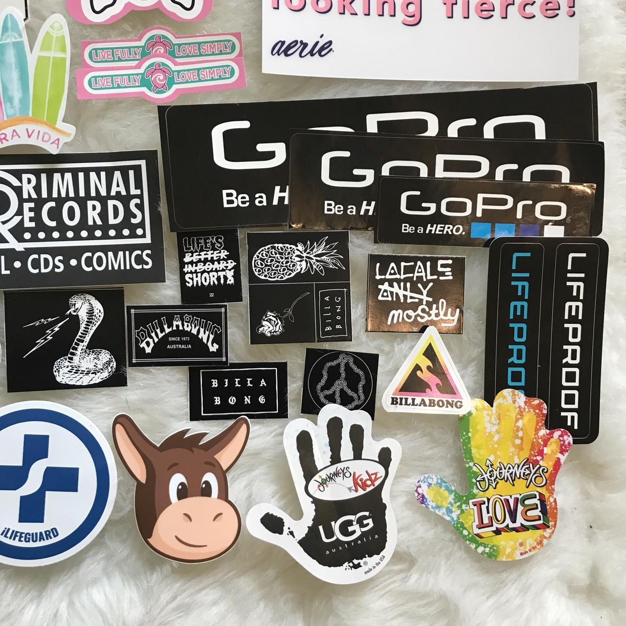 A bunch of random stickers that I'm trying to get - Depop