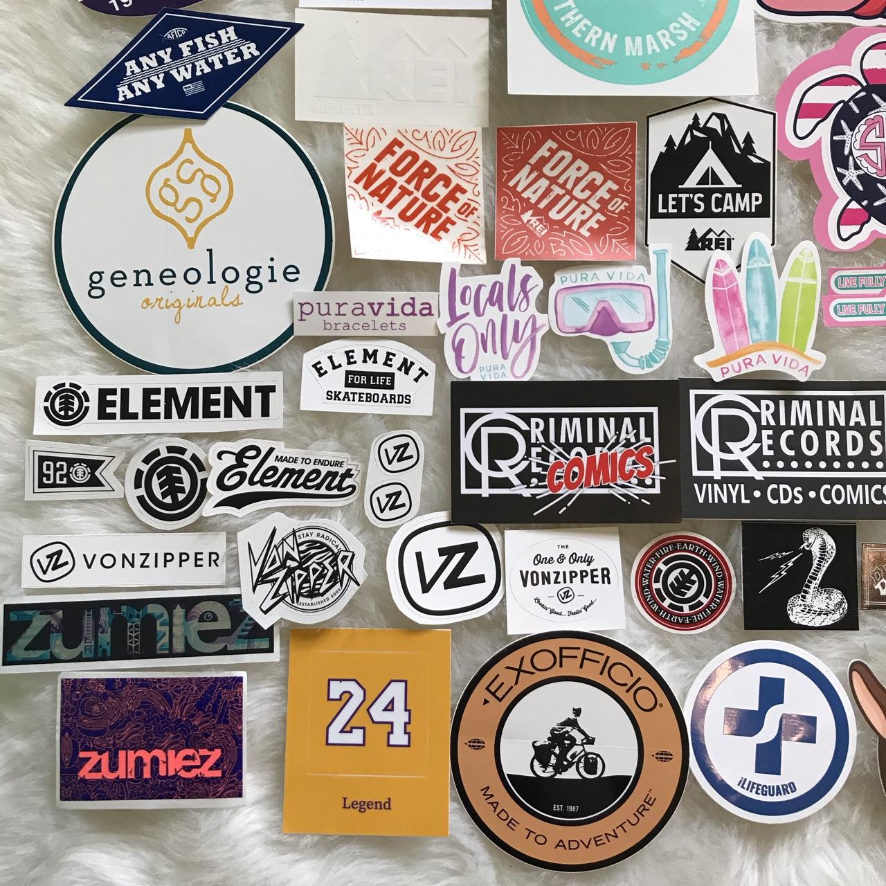 A bunch of random stickers that I'm trying to get - Depop