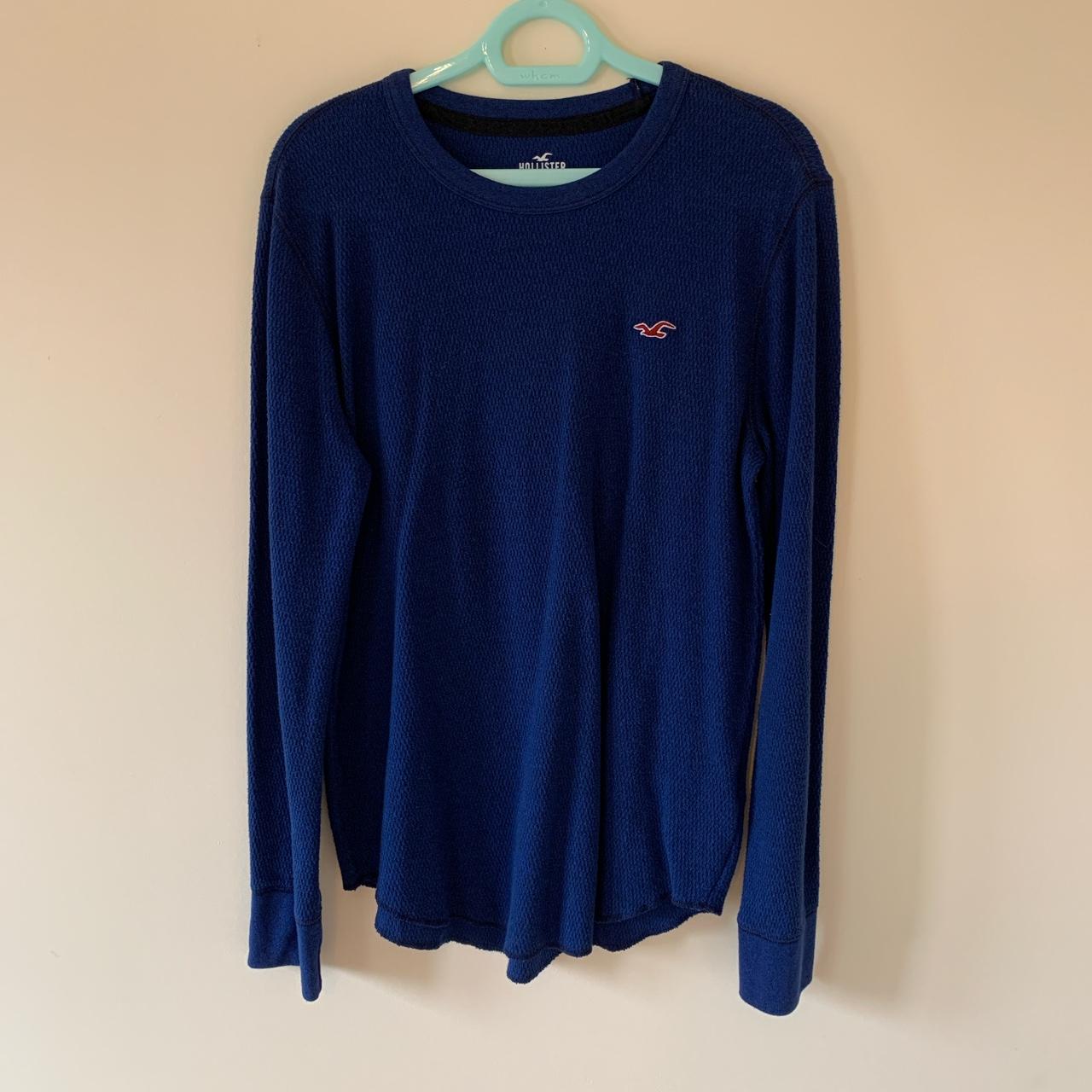 Hollister l/s top never worn size small hollsier Depop