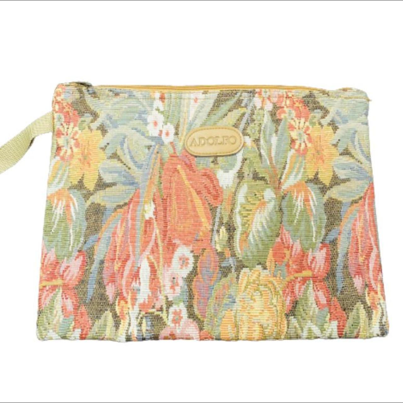 Product Image 1 - Adolfo floral zipper bag

- Made