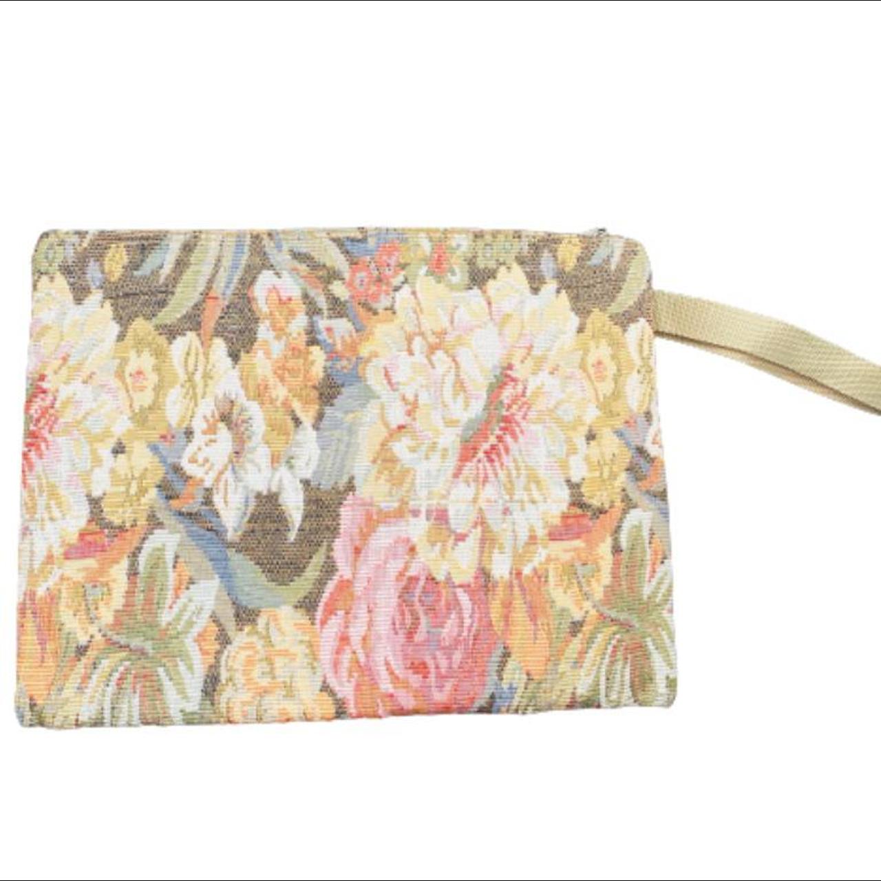 Product Image 2 - Adolfo floral zipper bag

- Made