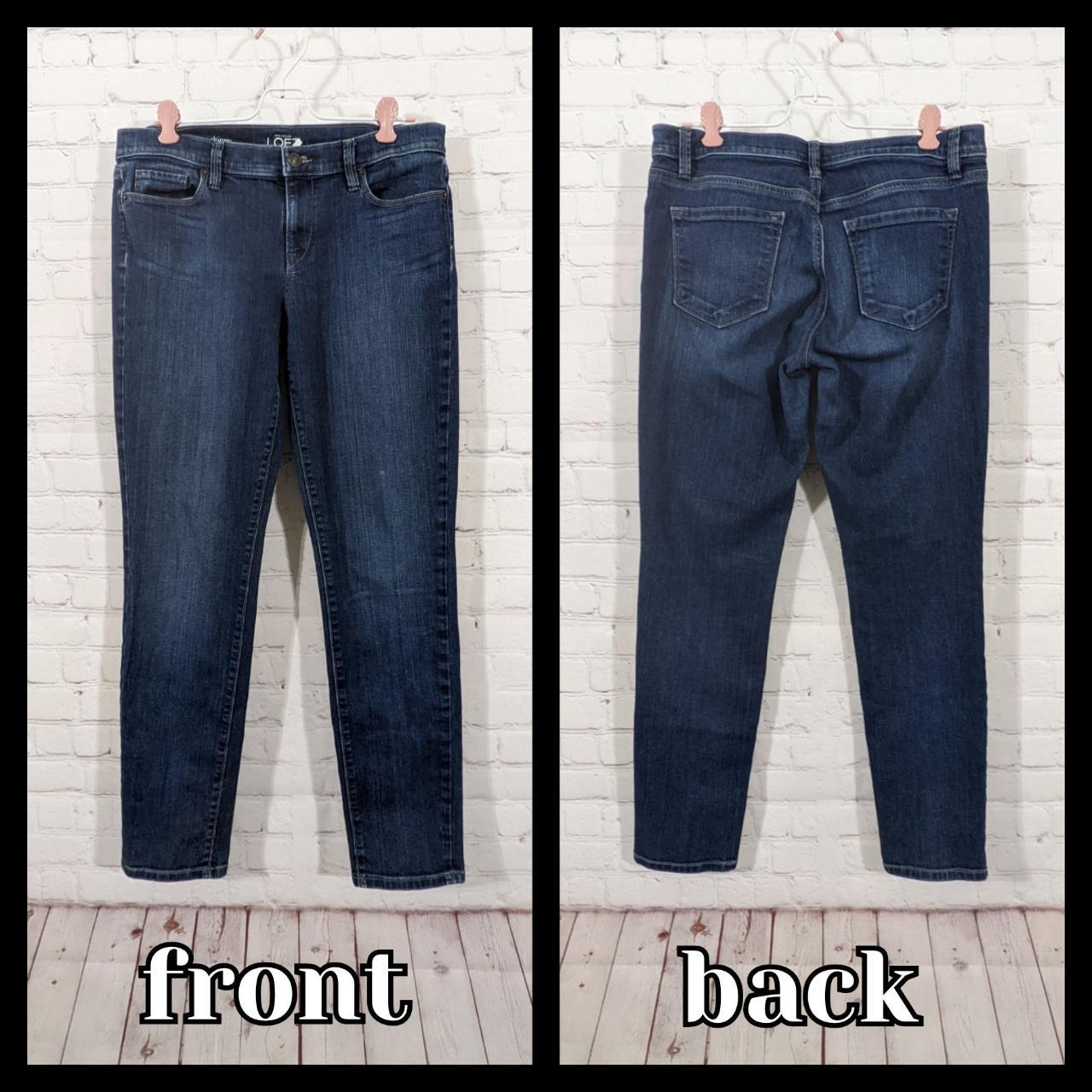 ann taylor loft modern skinny jeans