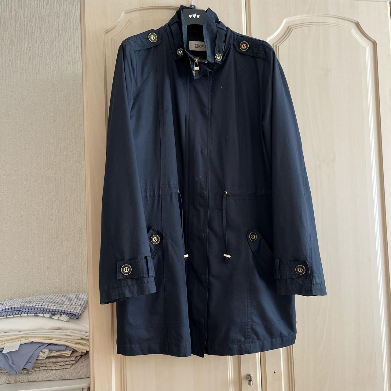 Marks and Spencer’s womens navy coat size 12 Depop