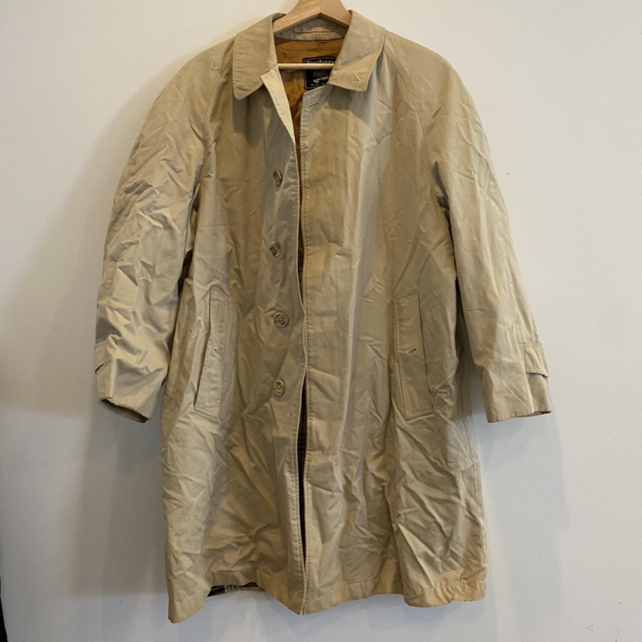 Burberry trench clearance dry cleaning london