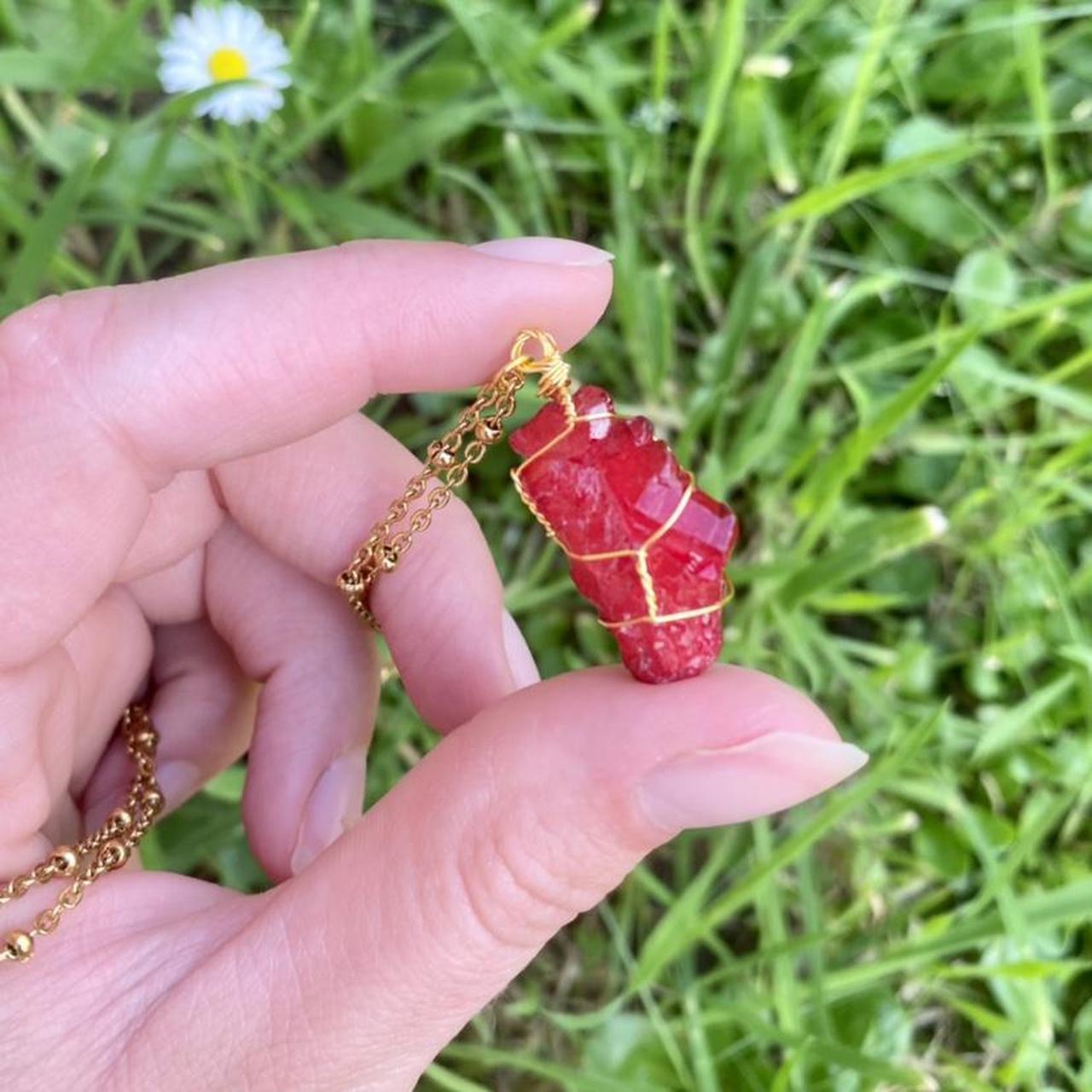 Product Image 2 - Red crystal wrapped in gold