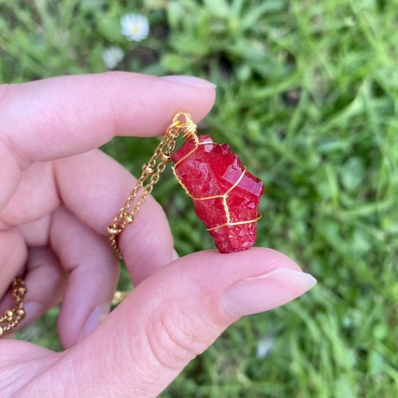 Product Image 3 - Red crystal wrapped in gold