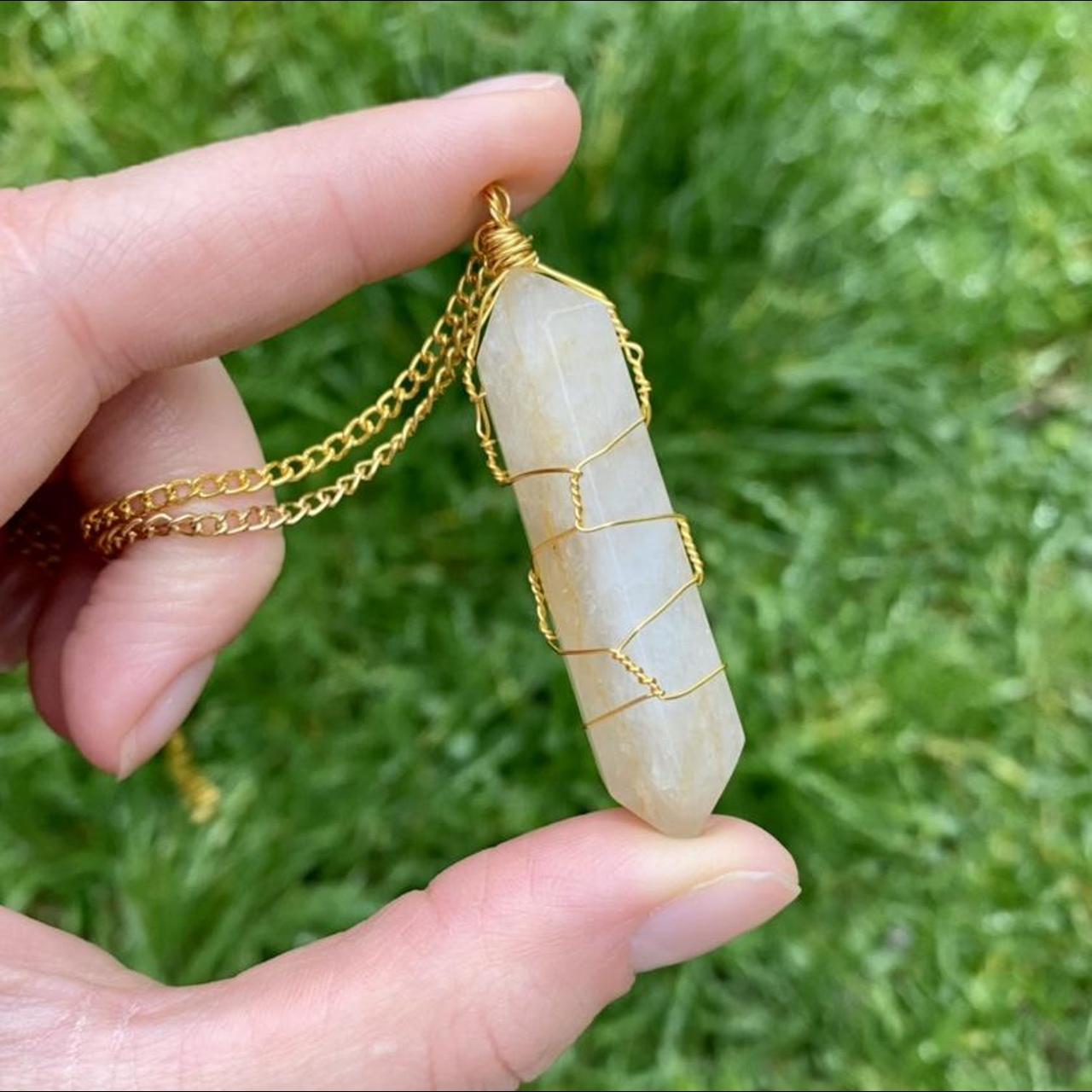 Product Image 1 - A citrine point wrapped in
