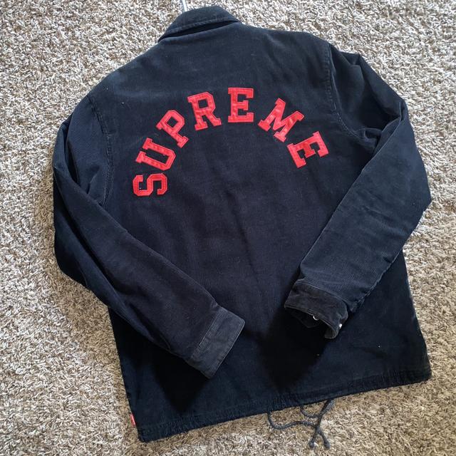 Supreme FW11 Corduroy Coach Jacket In brand new... - Depop