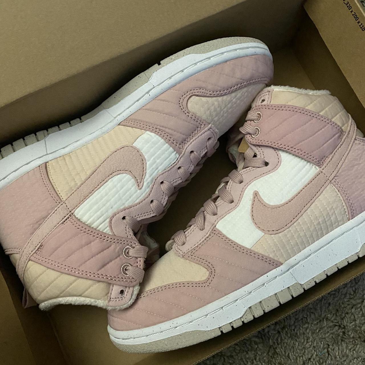 Nike Dunk High Next Nature Pink Brand New In - Depop