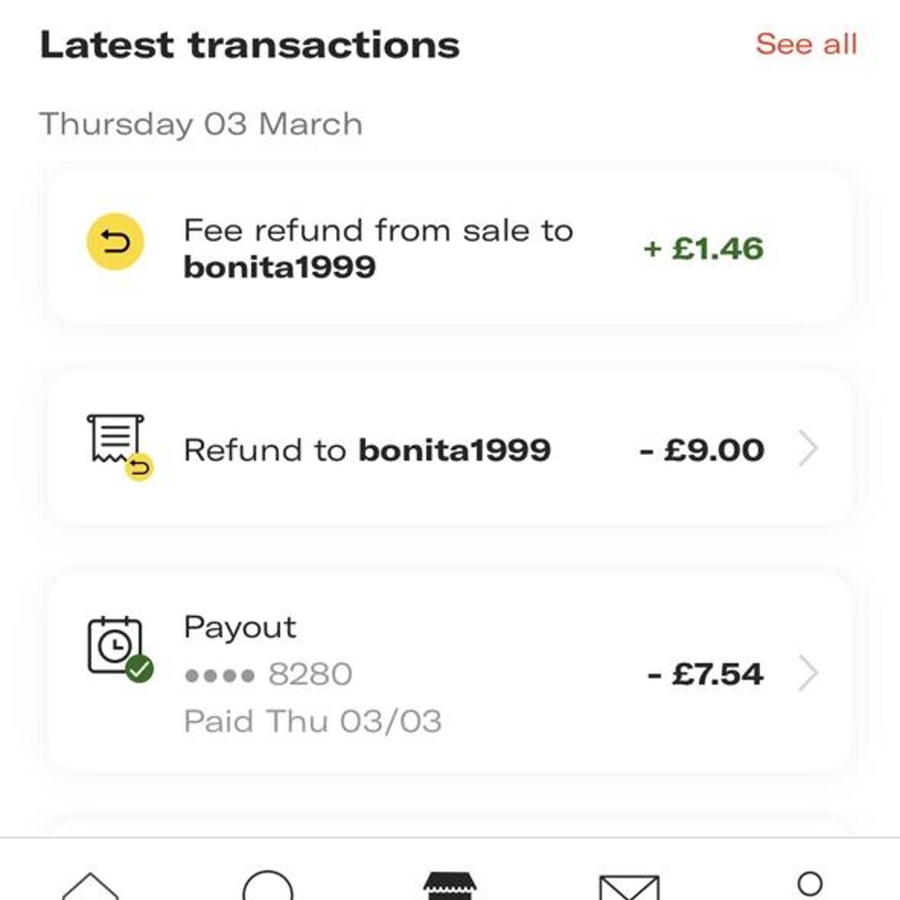 how to refund an item i bought on depop