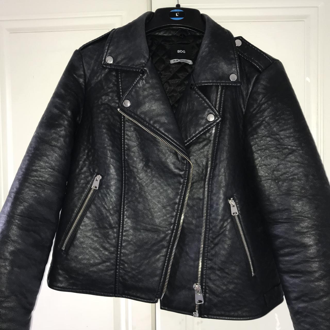 Urban outfitters BDG leather jacket. Perfect... - Depop