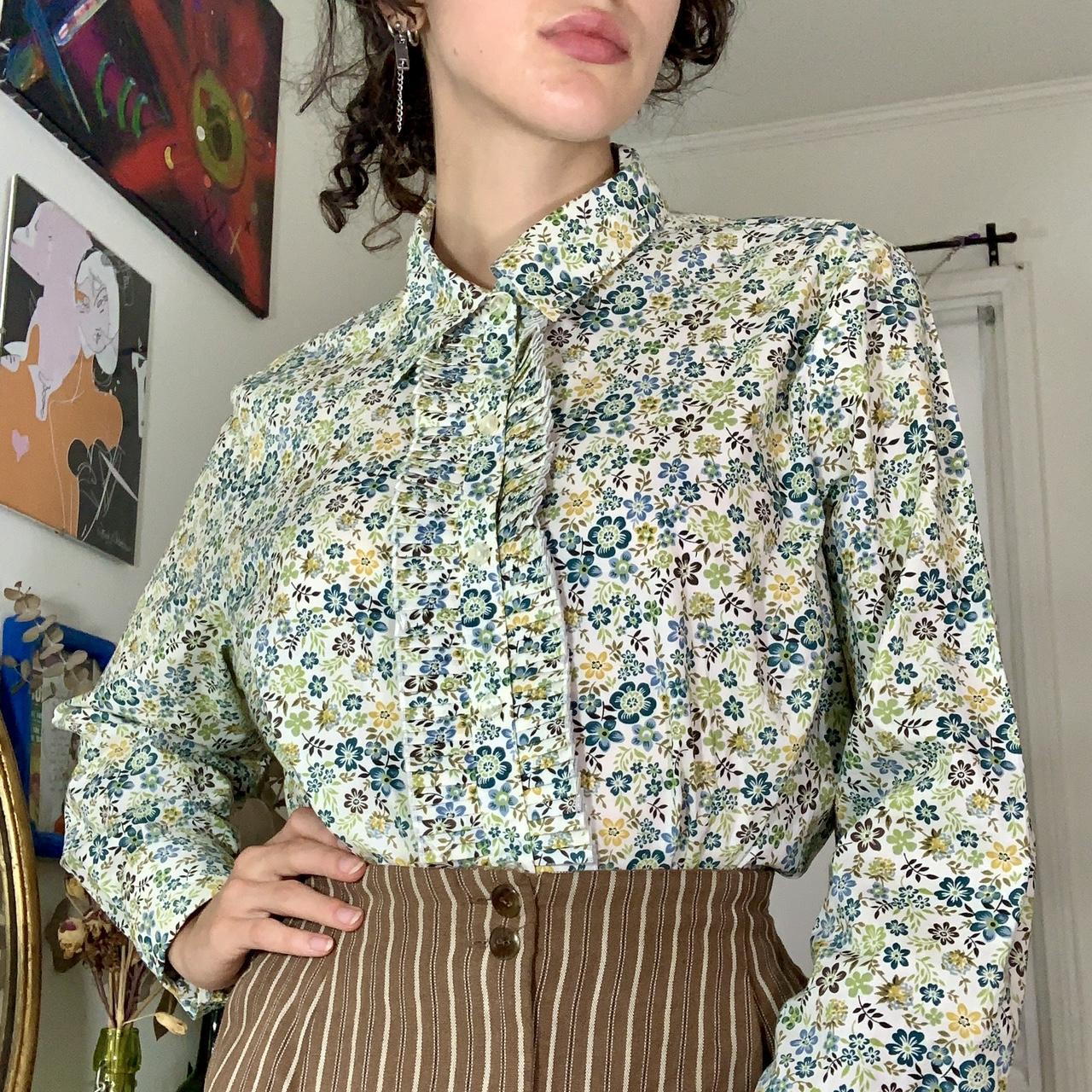 Charter Club Women's multi Blouse | Depop