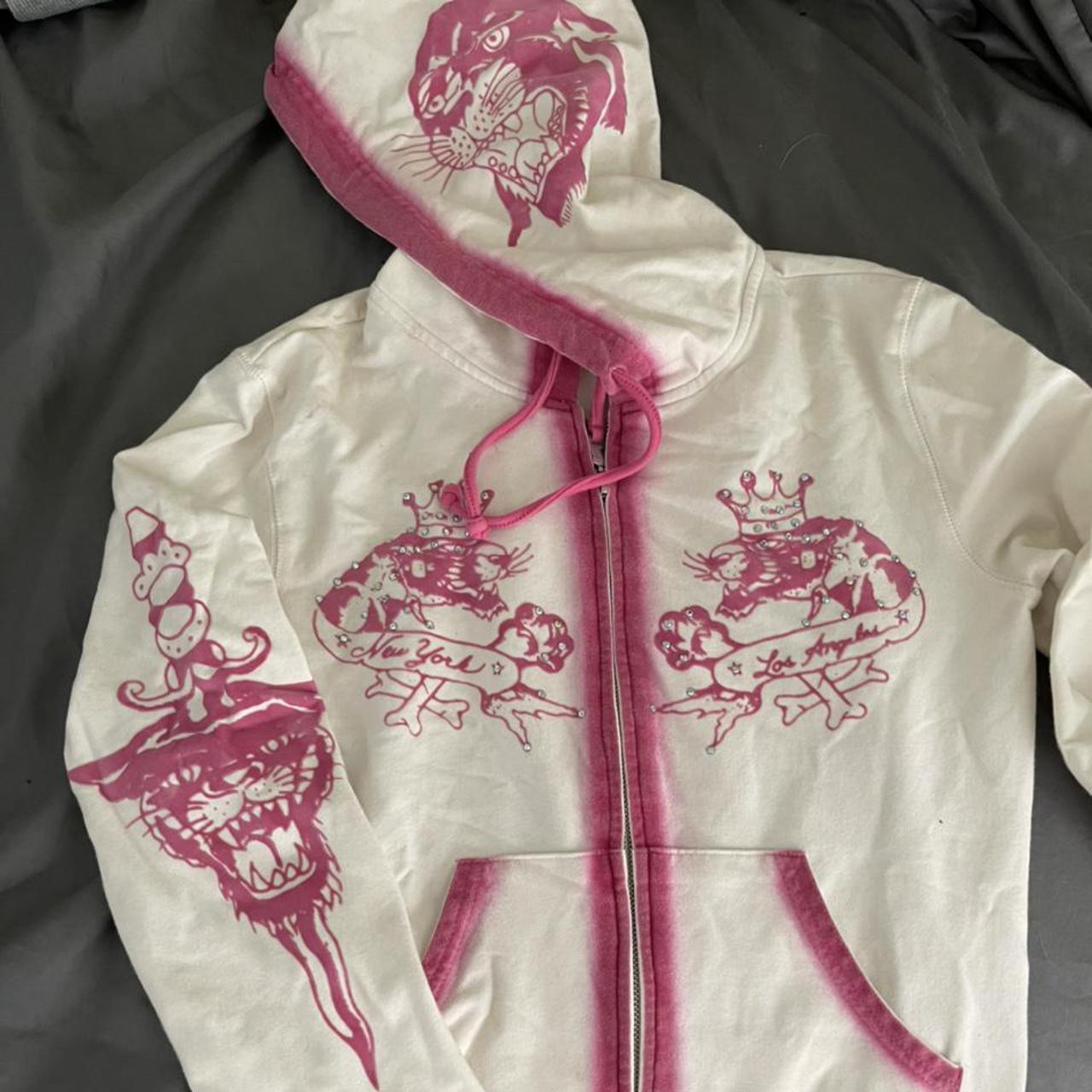 ed hardy pink jacket