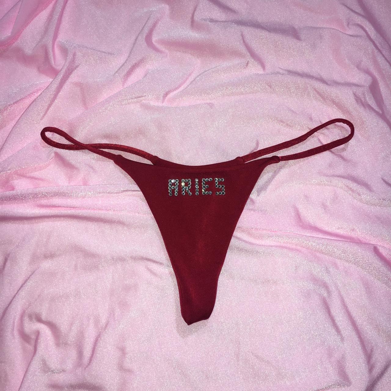 Zodiac 2.0 PARIS gstring for Aries 🍒 Stretchy... Depop