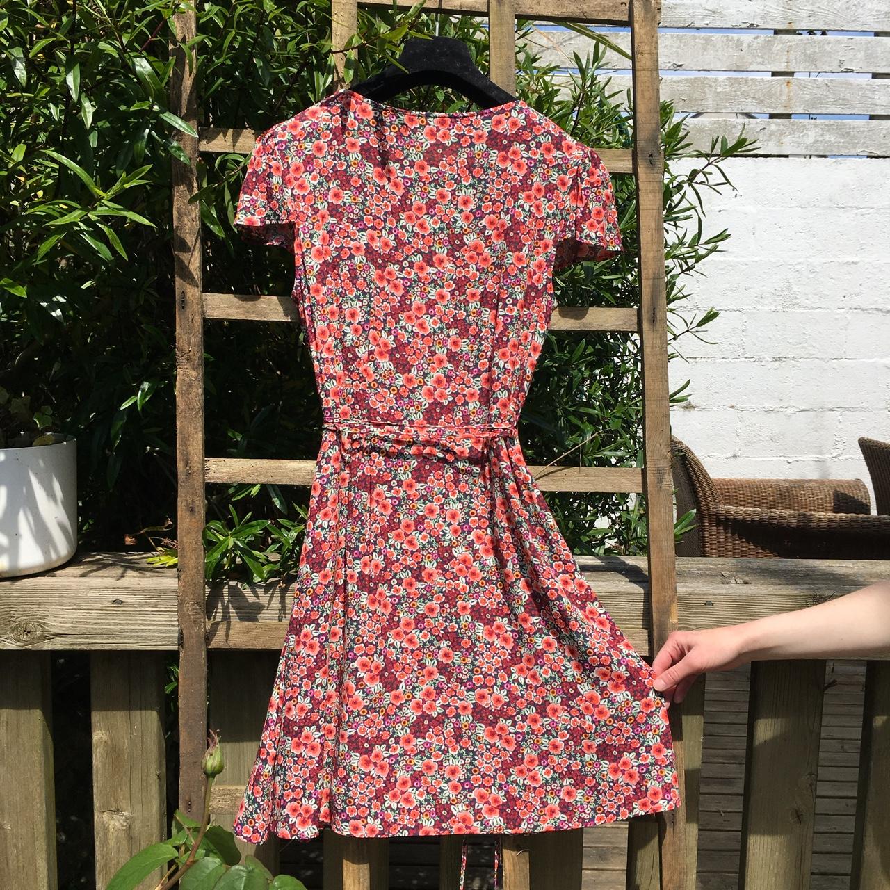 Jack Wills floral summer dress. Vintage style tea... - Depop