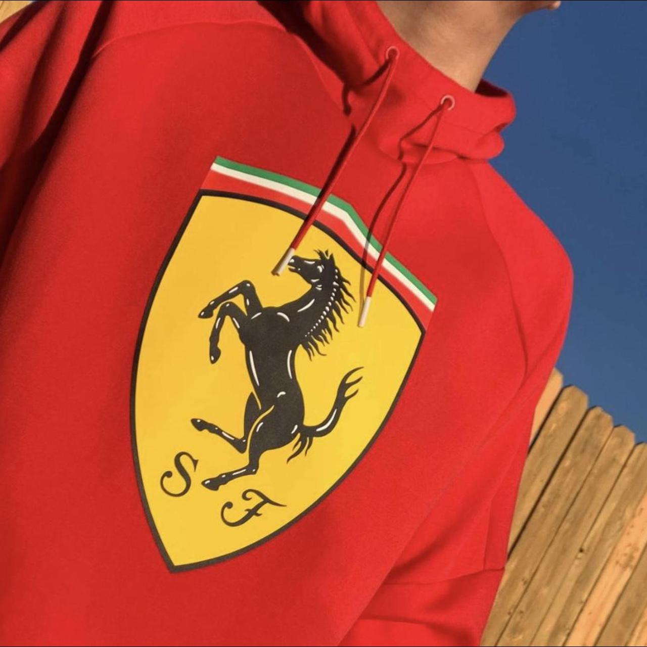 Yellow on sale ferrari hoodie