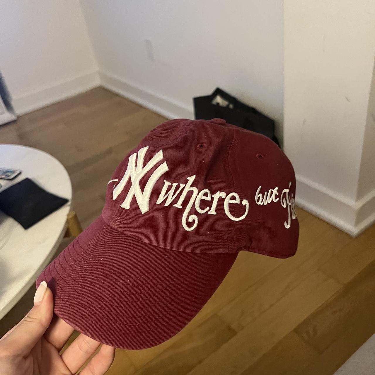 Anywhere but here yankees hat Clearance